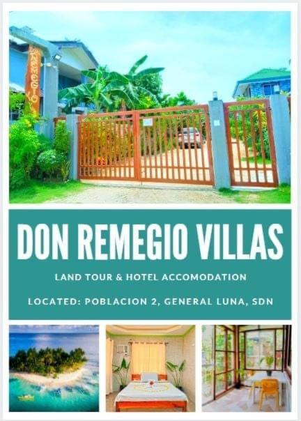Don Remegio Villas Siargao General Luna  Buitenkant foto